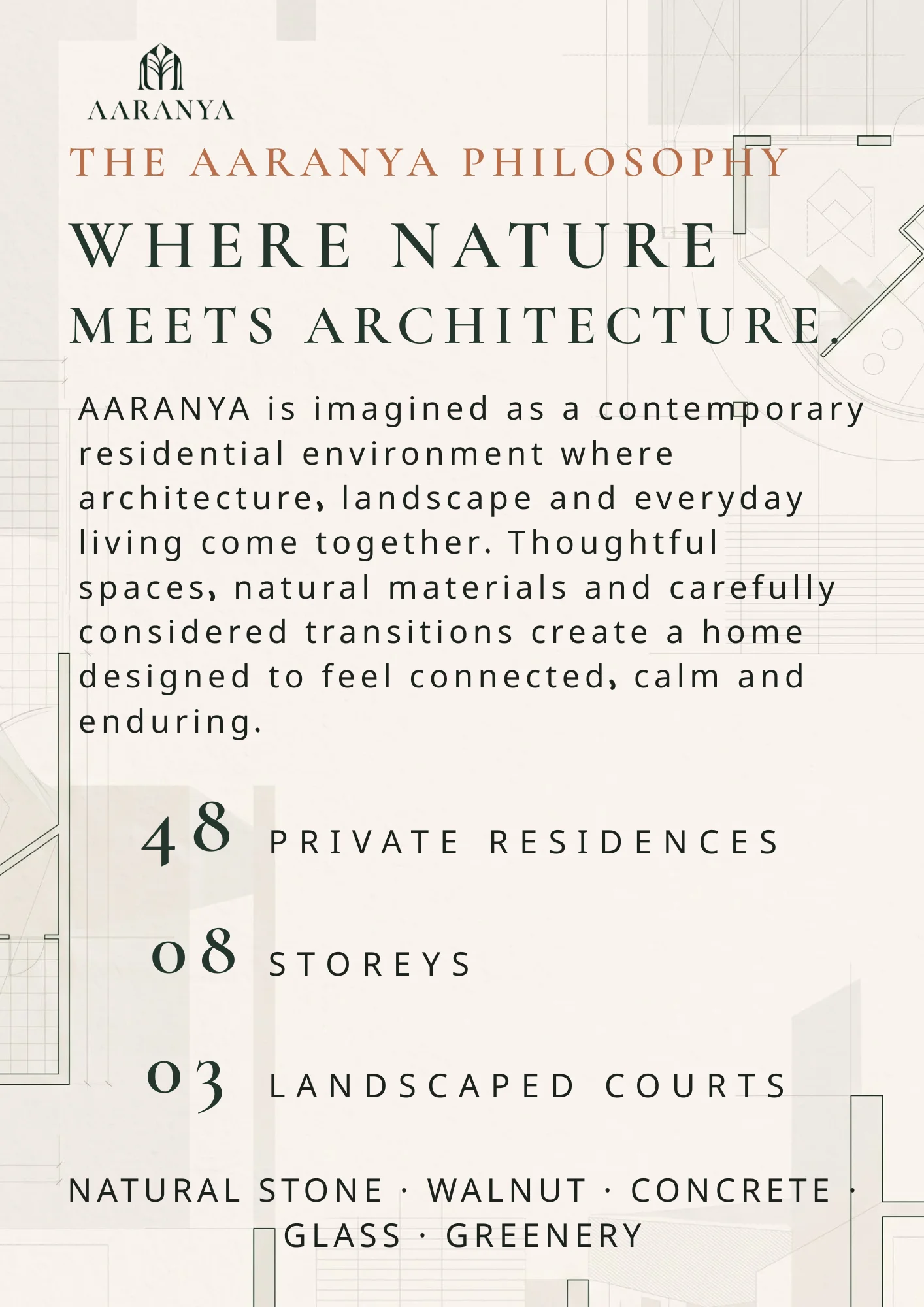 Aaranya brochure page 02 Philosophy