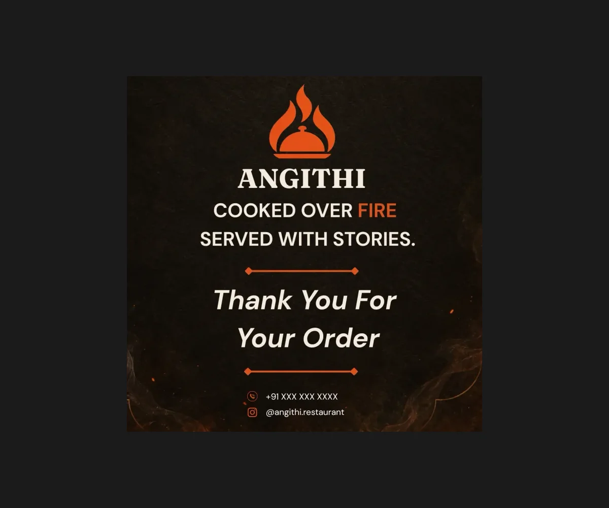 Restaurant website and digital menu thumbnail