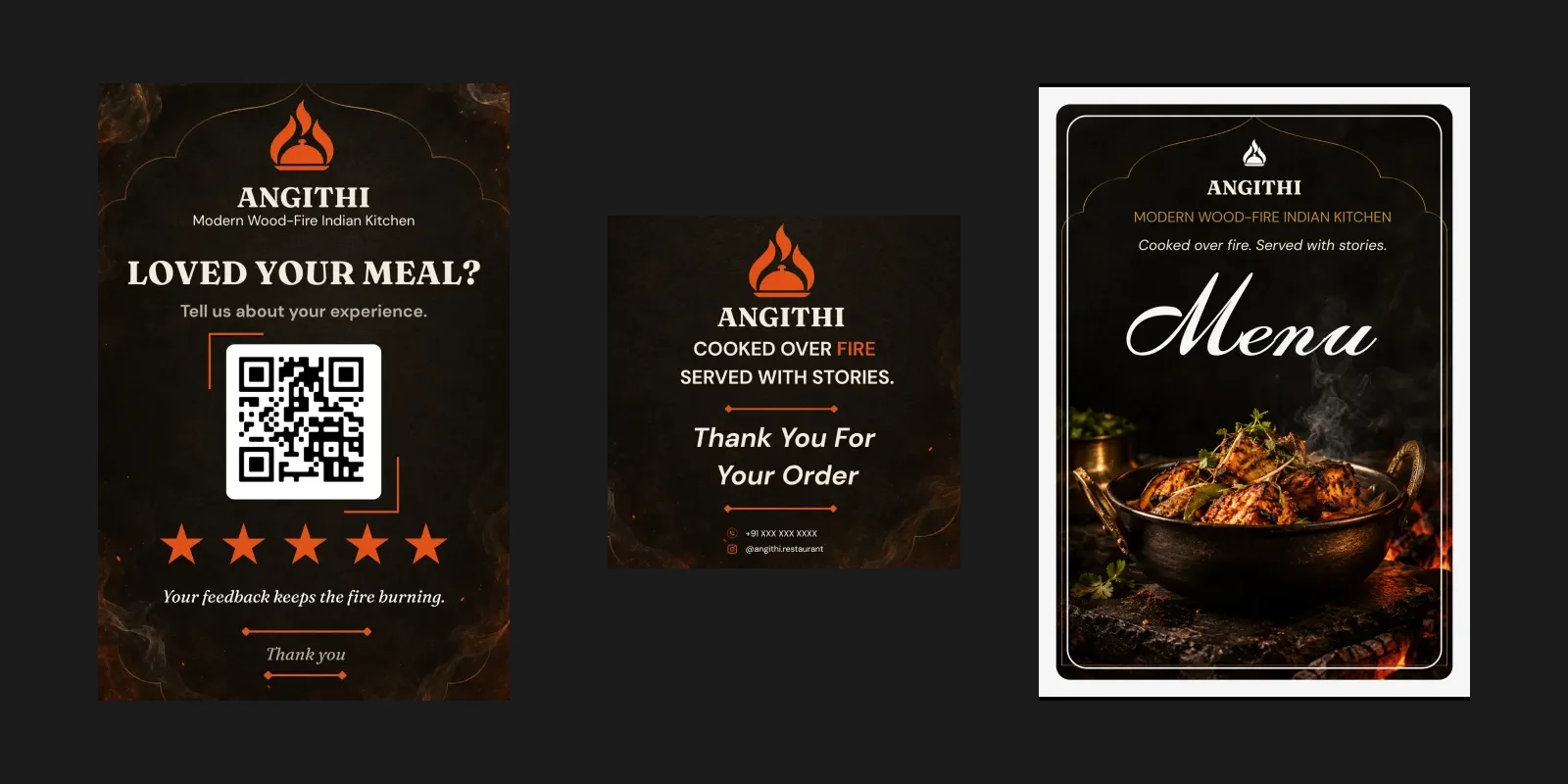 Angithi restaurant project preview