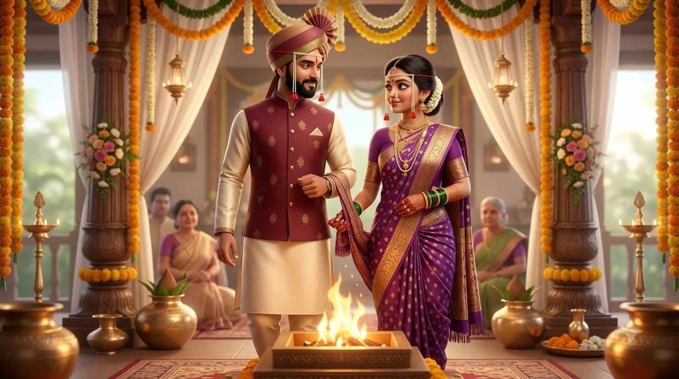 Shubh Lagna (शुभ विवाह) ceremony