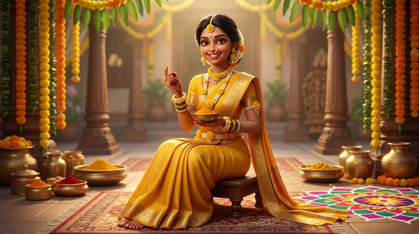 Mehendi (मेहंदी) ceremony