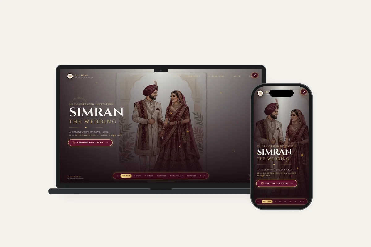 Punjabi celebration multi-day event portal