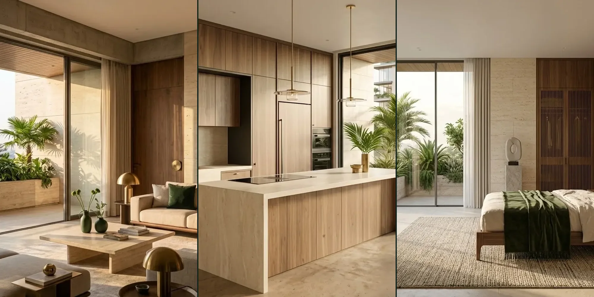 Aaranya architectural room-by-room suite composite